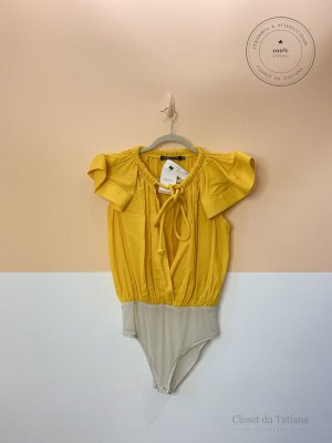 Body Andrea Marques Amarelo | Tam: 38
