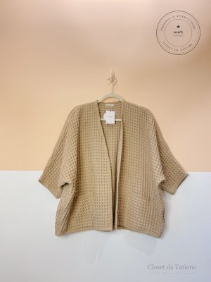 Kimono Areia Texturizado Onni | Tam: M