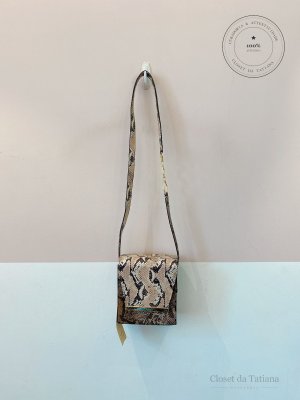 Bolsa Cobra Quadradinha Maria Filó
