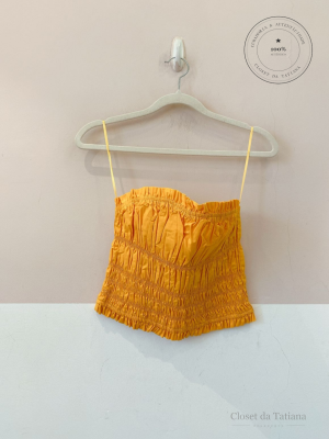 Cropped Verano Pitta Laranja | Tam: M