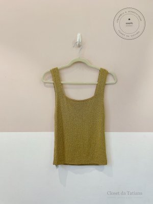 Regata Lurex Dourada | Tam: M