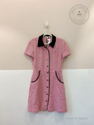 Vestido Tweed Maje Rosa | Tam: 38