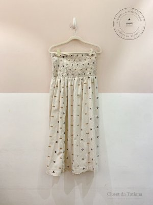 Saia Midi Cós Largo Lastéx Onni | Tam: M