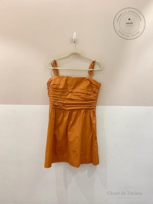 Vestido Curto Dress To Marrom | Tam: M