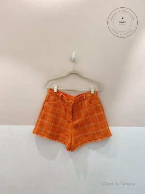 Short Tweed It Brand Laranja | Tam: M
