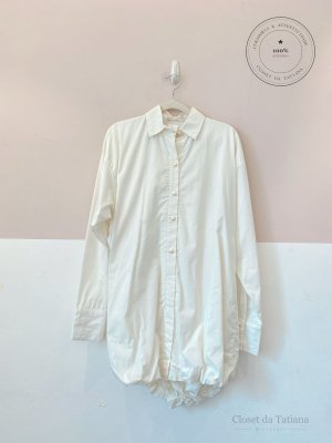 Chemise Curta Valônia Veras Off-White | Tam: P