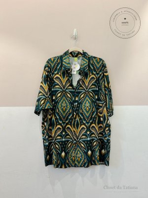 Camisa Estampada Farm | Tam: G
