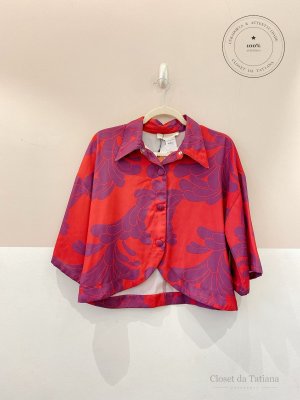Camisa Estampada Maria Valentina | Tam: P