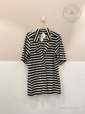Blusa Listrada Moletom Peepou | Tam: G