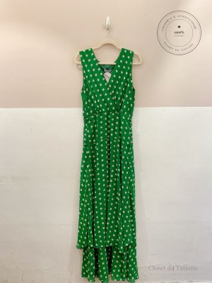 Vestido Midi Poás Verde | Tam: 42