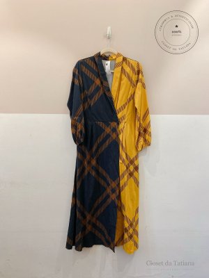 Vestido Longo Mix De Estampas Blessed | Tam: M