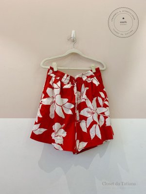 Short Floral Dress To Vermelho | Tam: G