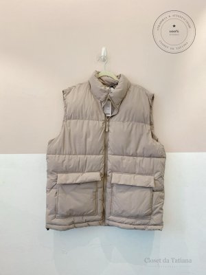 Colete Nylon New Garments Bege | Tam: G