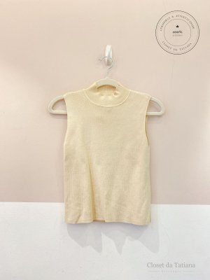 Blusa Tricot C&A Bege | Tam: P