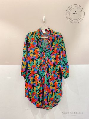Camisa Floral Totem Colorida | Tam: M
