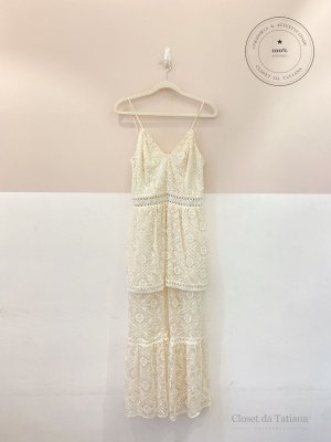 Vestido Renda Le Lis Blanc | Tam: 38