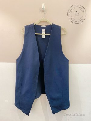 Colete Marinho Zara Azul | Tam: PP