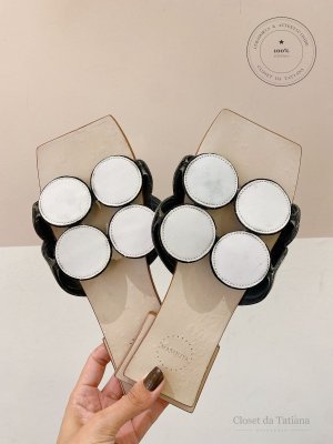 Rasteira Bolas Manolita | Tam: 37