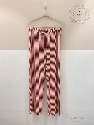 Calça Tricot Listrada Peepou | Tam: XG