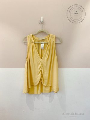 Blusa Maria Filó Amarela | Tam: G