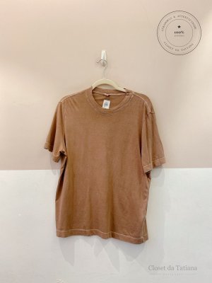 T-Shirt Malha Hering Marrom | Tam: G