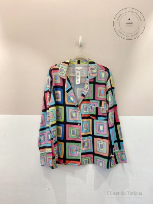 Pijama Psicodélico Lantejoula Colorido | Tam: G