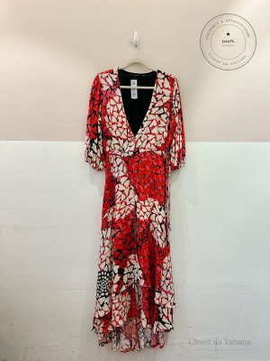 Vestido Longo Estampado Eva | Tam: 38