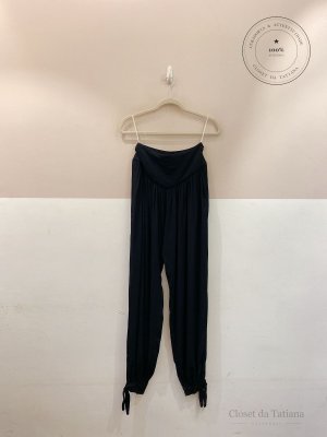 Calça Pala Cintura Lilly Sarti Preta | Tam: P