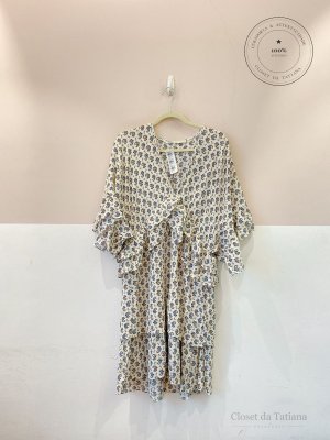 Vestido Curto Florzinhas Maria Filó | Tam: GG
