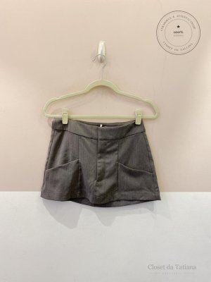 Minissaia Femmer Cinza | Tam: 32