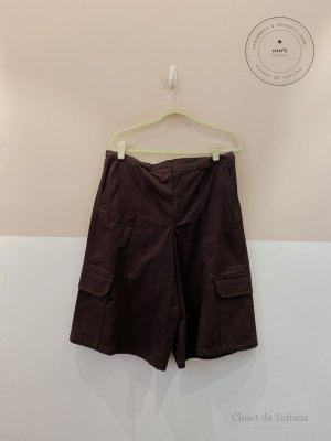 Bermuda Cargo Zara Marrom | Tam: G