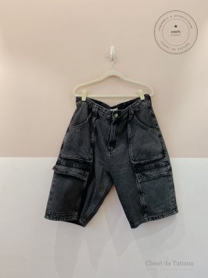 Bermuda Sarja Cargo By Nv | Tam: 42