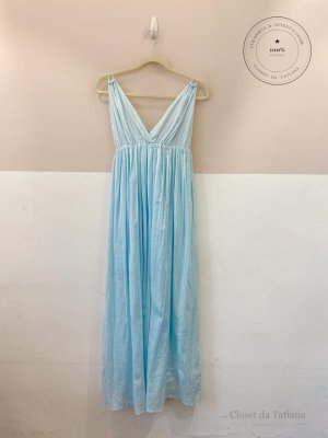 Vestido Midi Pool Azul | Tam: M