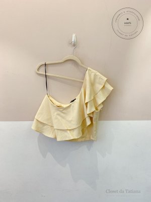 Blusa Amarelinho Babados Renner | Tam: 44