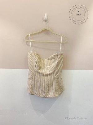 Blusa Tomara Que Caia Listrada French | Tam: GG