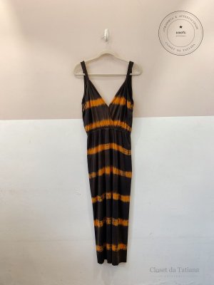 Saída De Praia Tie Dye Marju Marrom | Tam: M