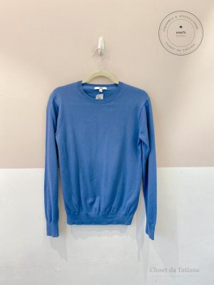 Sueter Lã Uniqlo Azul | Tam: P