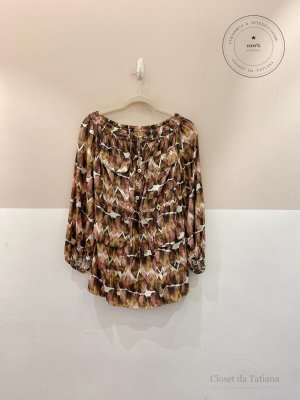 Vestido Curto Estampa Folhas Animale | Tam: 36