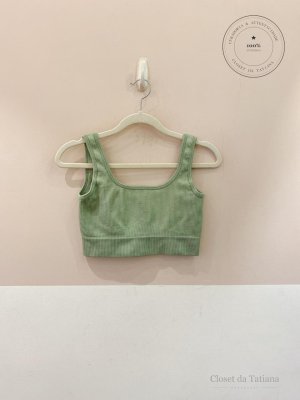 Conjunto Canelado Verde | Tam: M