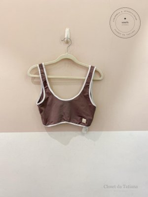 Conjunto Fit Pipa Marrom | Tam: G