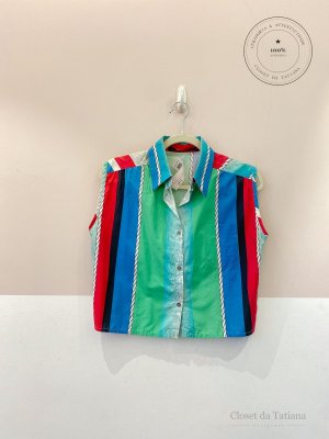 Colete Estampado Eva | Tam: 38
