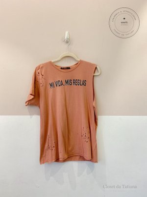 T-Shirt Goiaba Mi Vida, Mis Regras Animale | Tam: M