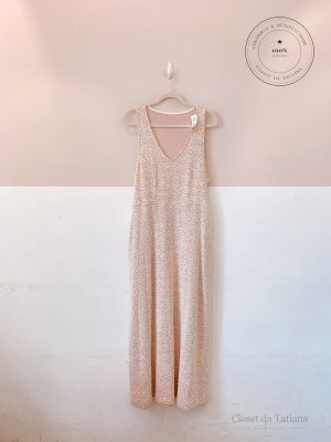 Vestido Midi Textura | Tam: M